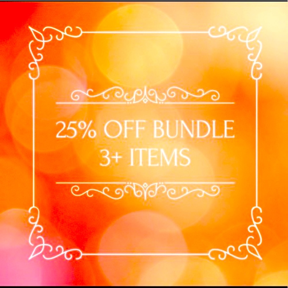 💕✨25% OFF BUNDLES 3+ ITEMS✨💕